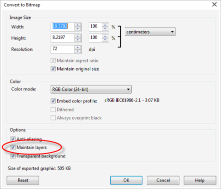 Cara Export Format PSD Beserta Layernya Di CorelDRAW 