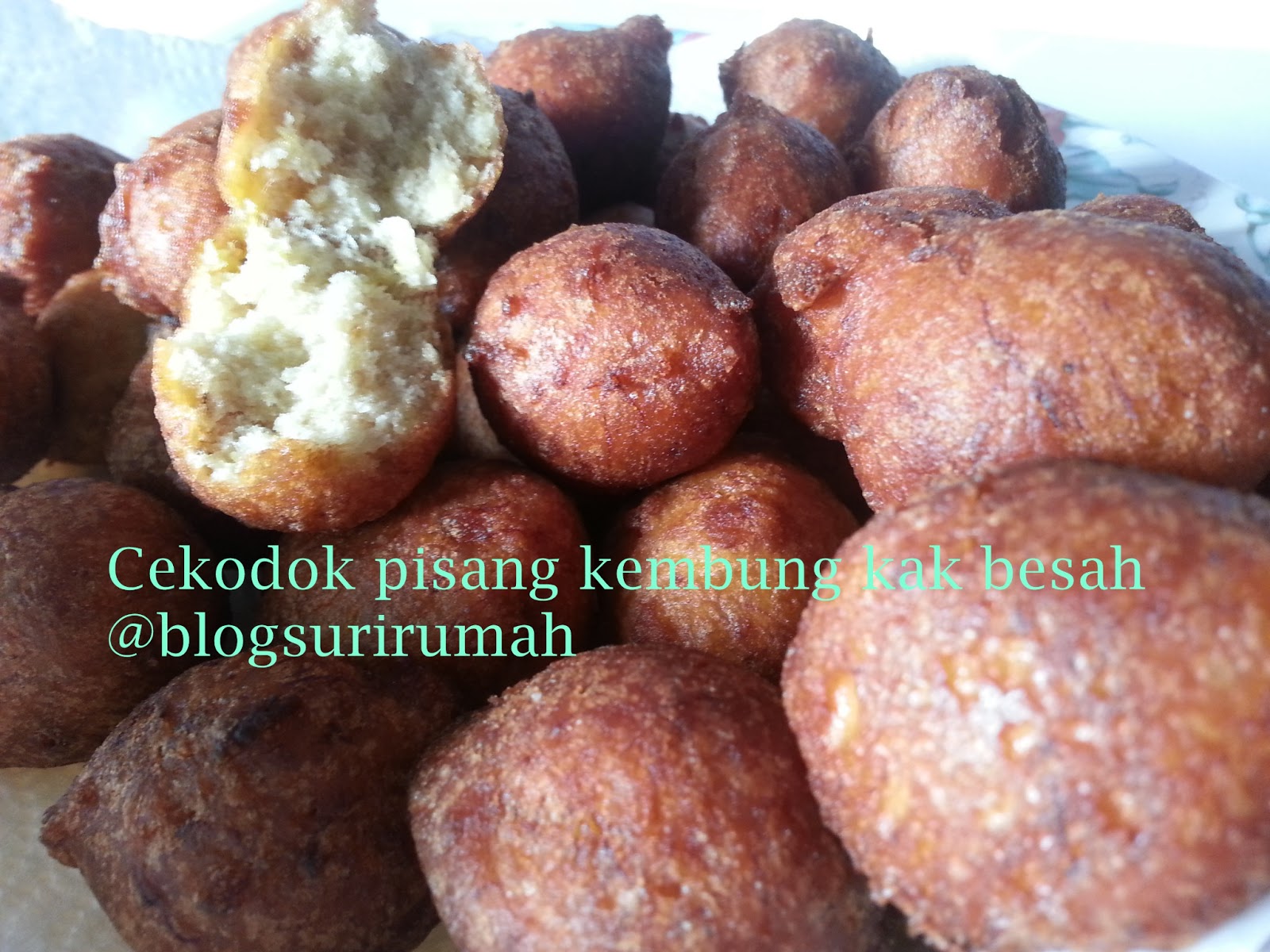 Resepi Cekodok Pisang Rangup - Surasmi K