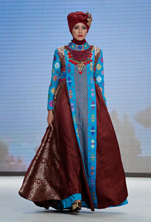 45 Gaun  Kebaya Muslim Dian  Pelangi  Modern Terbaru  2019 