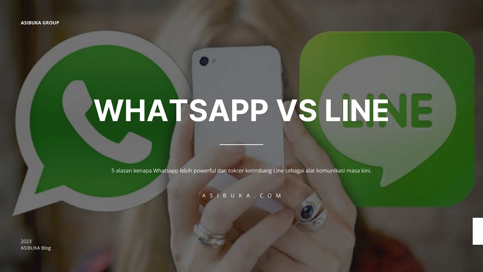 5 Alasan Whatsapp Lebih dari Line