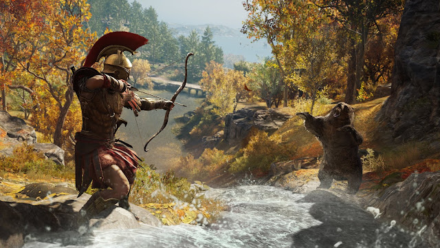 Assassin's Creed Odyssey Bear Attacks