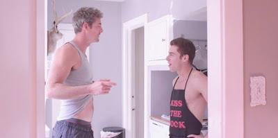 David Vaughn and Daniel Lipshutz in the 2016 movie SHARED ROOMS.