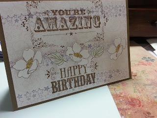 Stampin' Up! Vintage look