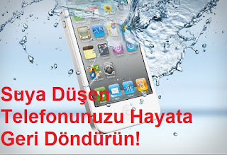 Suya Düşen Telefonunuzu Hayata Geri Döndürün!