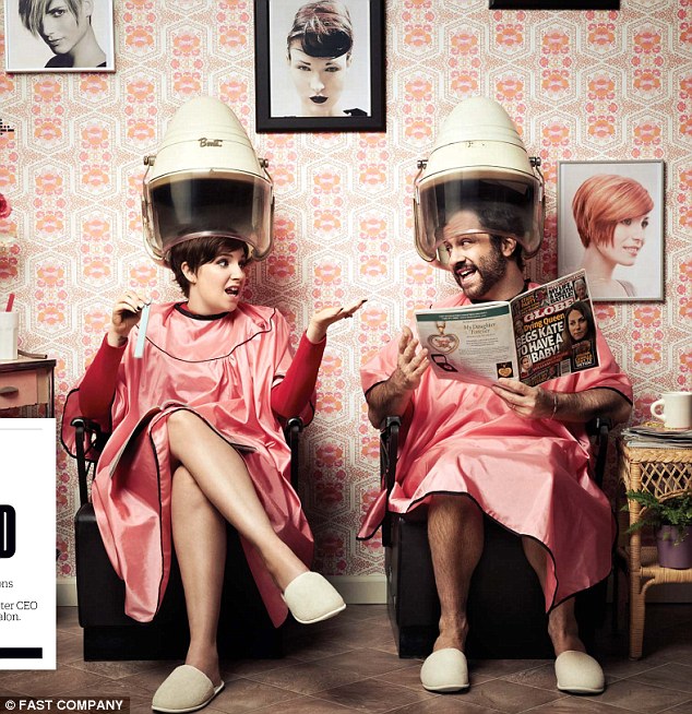 Lena Dunham and Judd Apatow Cover Fast Company Magazine