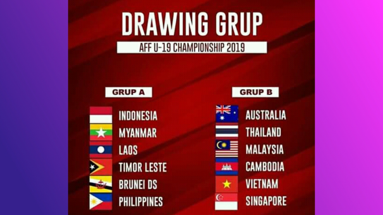 Jadwal Timnas Indonesia di Piala AFF U-18 2019