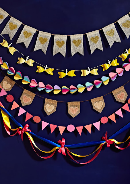 Lorrie Everitt's diy bunting projects on Weddingbells.ca