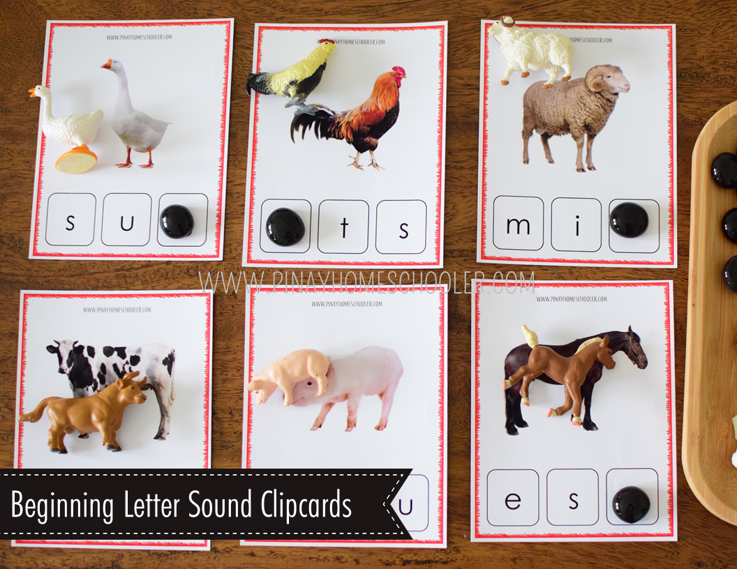 Farm Safari Toob Printable Learning Materials