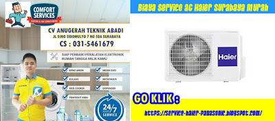 Biaya Service AC Haier Surabaya Murah