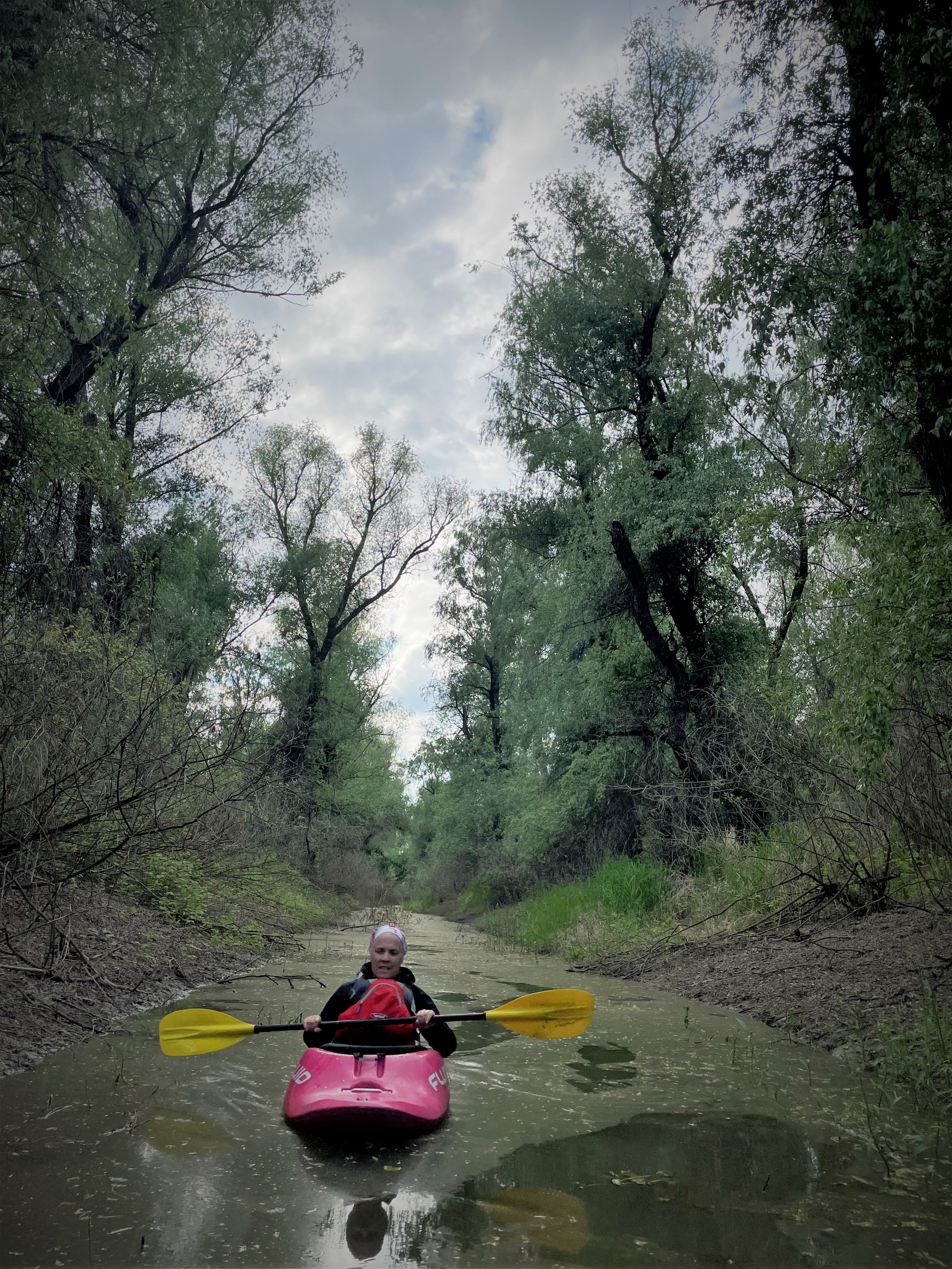 Spre Lacul Morun, Delta Dunarii