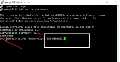 SSH login SU