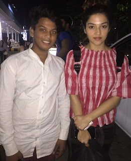 Mehreen Pirzada with Fan