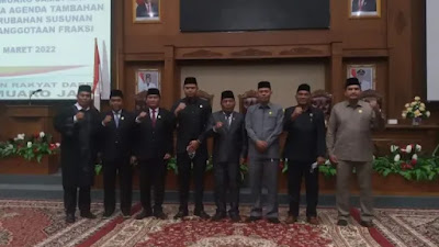Yuli Setia Bhakti Melantik BK DPRD Muaro Jambi