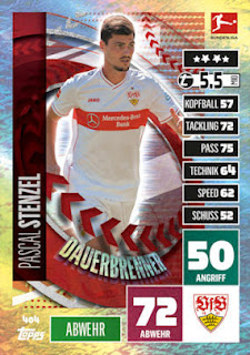 Topps Match Attax Bundesliga 2020-2021 VfB Stuttgart Set