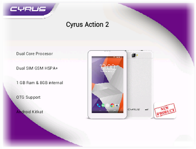 Tablet Murah Ram 1gb Cyrus Action 2 