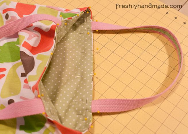 Lined Tote Bag Tutorial