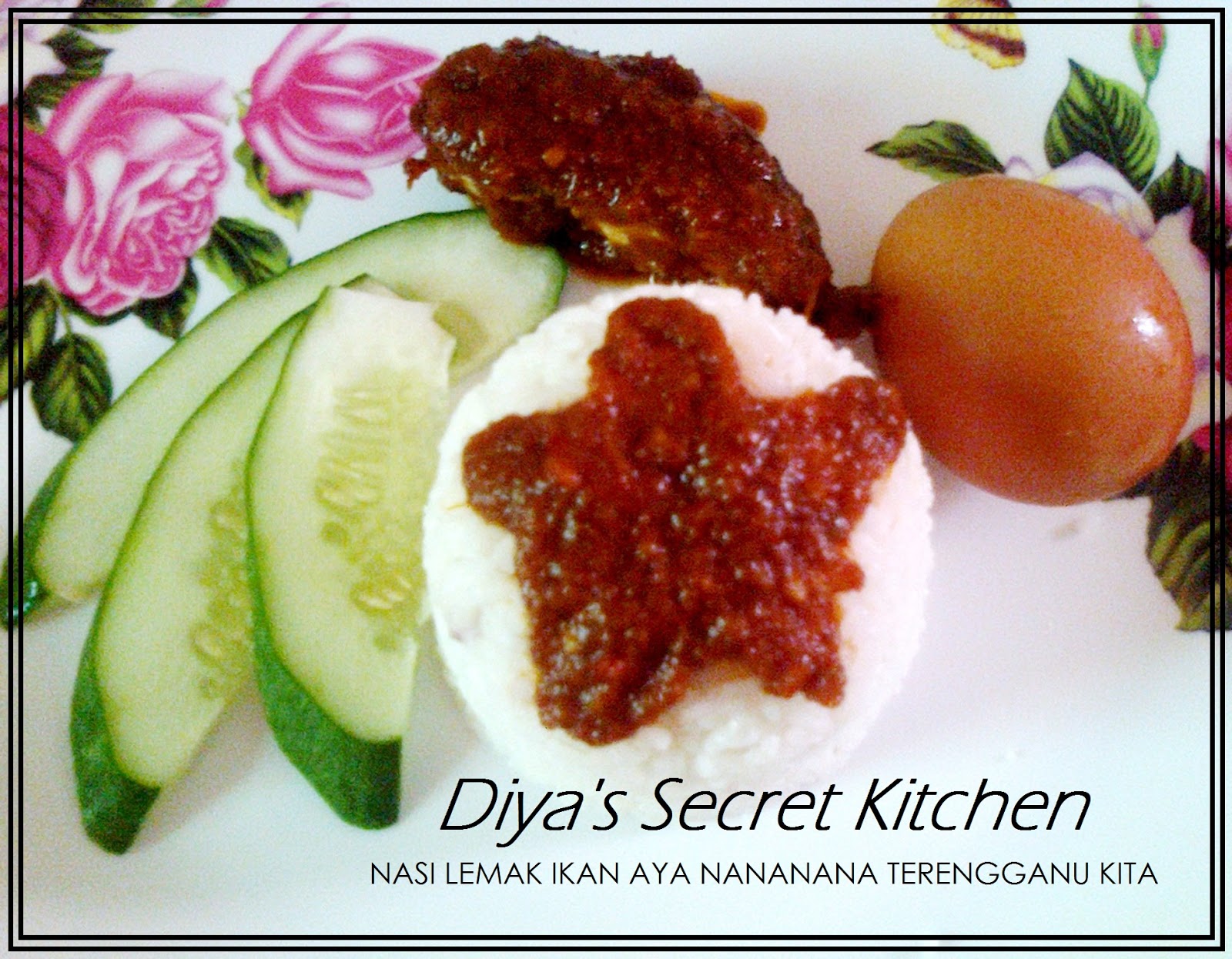 Diya's Secret Kitchen: NASI LEMAK IKAN AYA NANANANA 