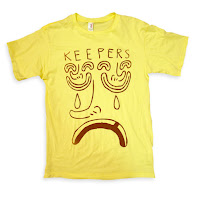 Keepers, Keepers music, Keepers Philadelphia, Keepers tour date, Keepers tshirt, band screen print, band screen printed tshirts, 2012, custom design tshirt, custom run, custom tshirt printing