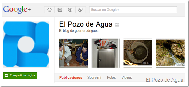 El Pozo de Agua en Google+