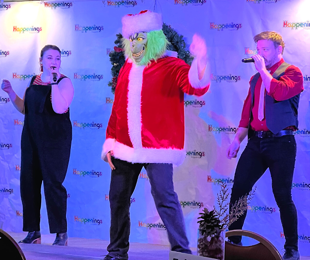 The Grinch joins us during the HARMONIX holiday performance.