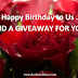 My Blog’s First Birthday Giveaway
