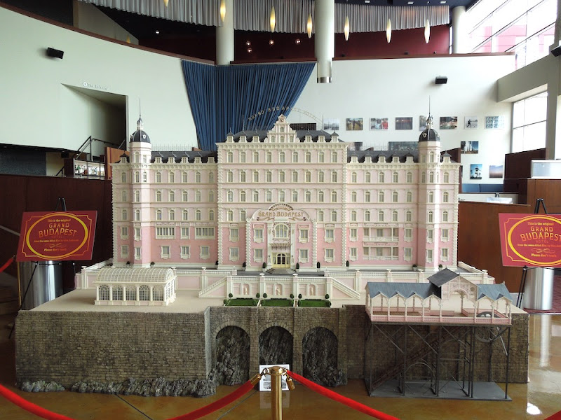 Grand Budapest Hotel production model