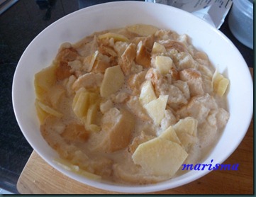 pudin de pan y manzana4 copia
