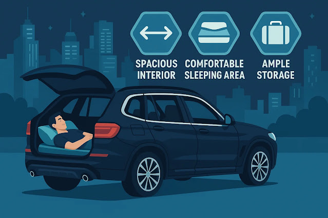 BMW X3で実際に車中泊してわかったメリット