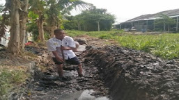 Antisipasi Banjir, Lurah Kiara Bangun Saluran Irigasi