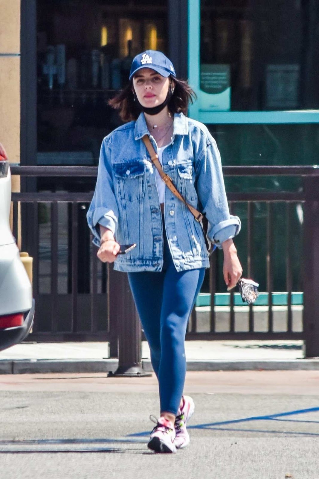 Lucy Hale high street fashion style latest photo