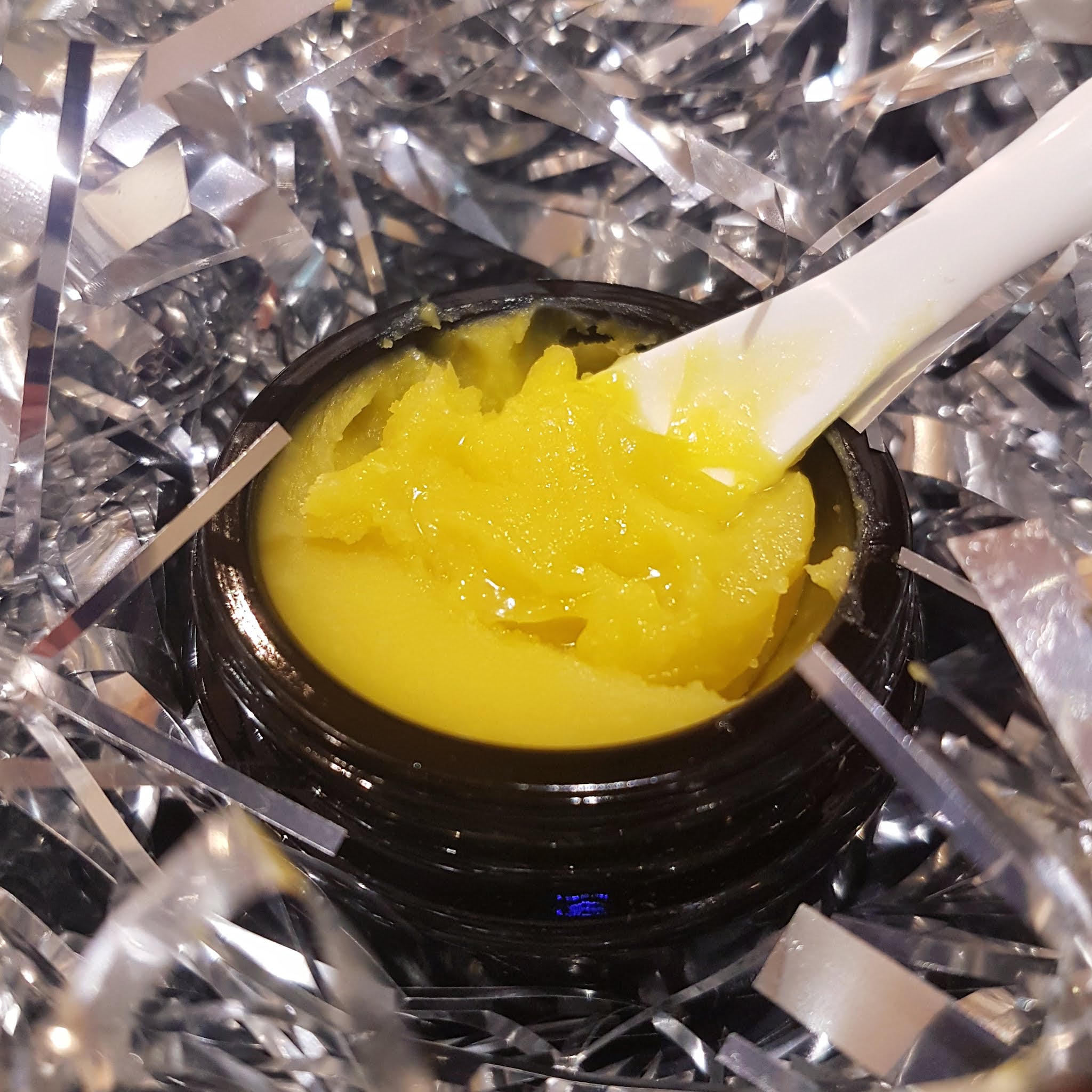 rich yellow natural moisturising balm from Husk & Seed Skincare