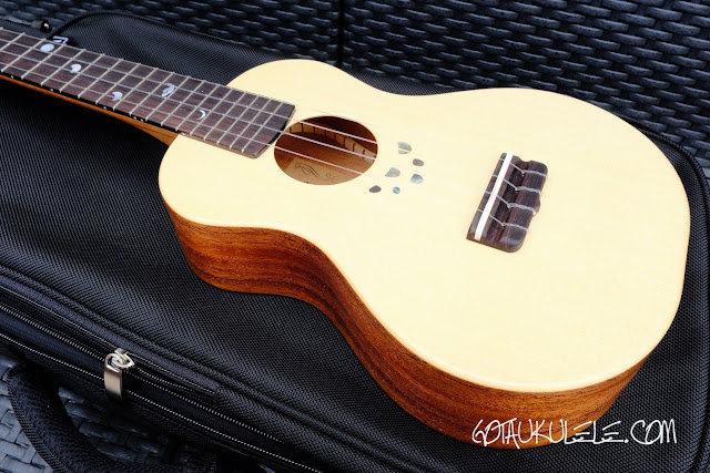 Oulcraft Soul Concert Ukulele body