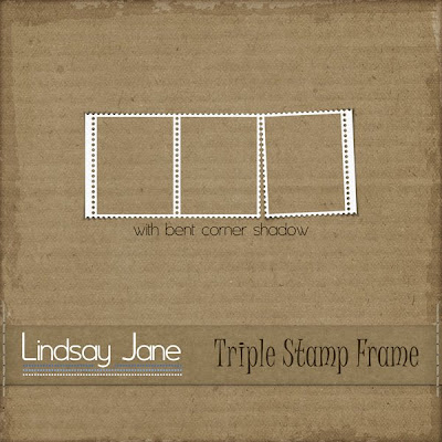 http://lindsayjanedesigns.blogspot.com/2009/06/triple-stamp-frame.html