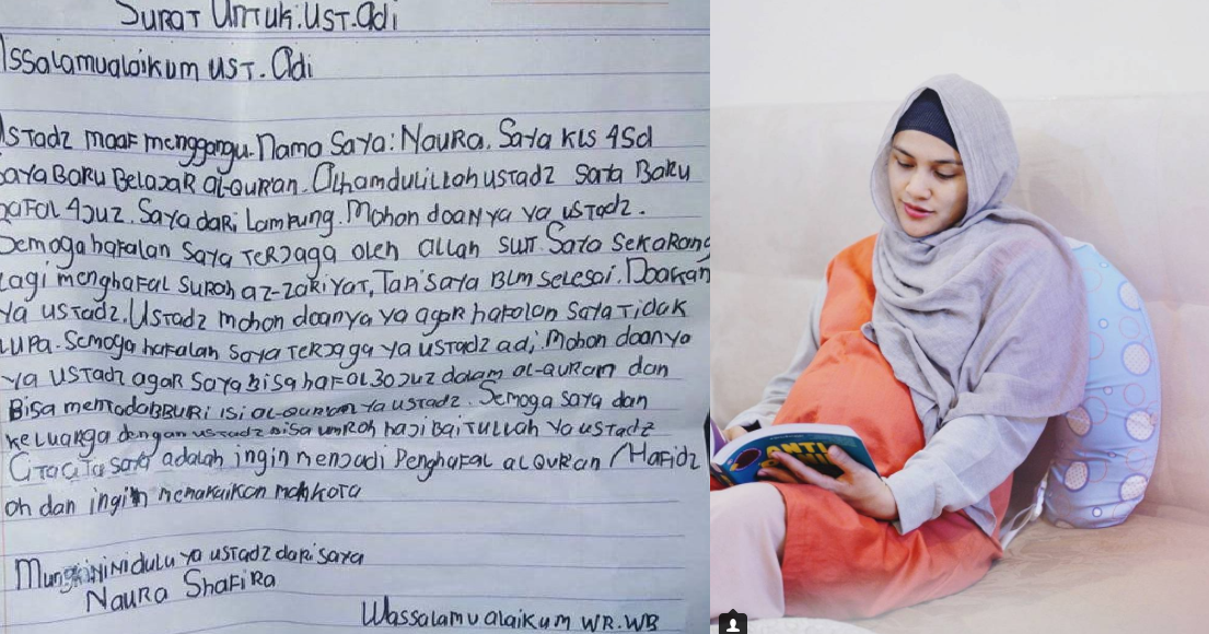 Surat Anak SD untuk Ustadz Adi Hidayat, Bikin Artis Ini ...