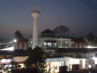 Night View New Market Mosque