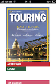 L'app Touring Riviste