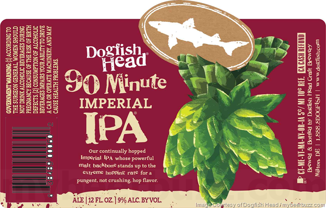 Dogfish Head 90-Minute Imperial IPA 16oz Cans