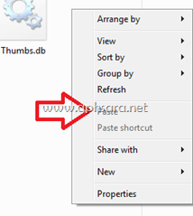 ไม่สามารถใช้คำสั่ง Copy และ Paste ใน Windows 7