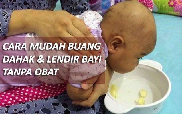 Orang Tua Wajib Tahu !! INILAH Cara Mudah Buang Lendir dan Dahak Bayi Tanpa Obat !! 