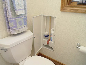plunger in-wall storage cabinet