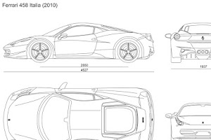 Memasang Blueprint di Blender 3d