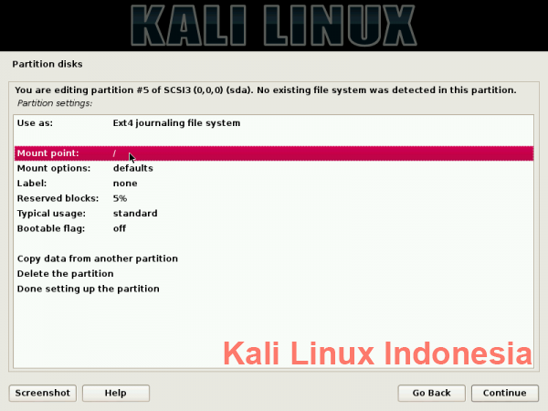 Cara Dual Boot Kali Linux dan Windows 