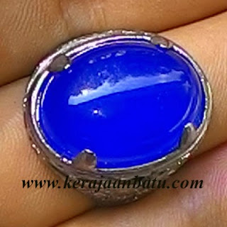 NATURAL BIRU TINTA CHALCEDONY KODE KB82