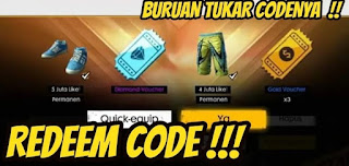 Kode Redeem FF 14 Agustus 2020