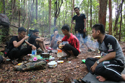 Kayu Habang, Sungai Habang, Gunung Hauk 1325 Mdpl