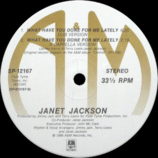 What Have You Done For Me Lately (Dub Version) - Janet Jackson http://80smusicremixes.blogspot.co.uk