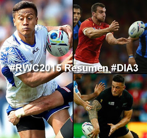 #RWC2015 Resumen #DIA3: Gales, contundente