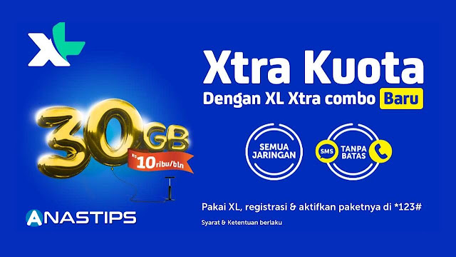 Paket Internet XL Murah Combo XTRA