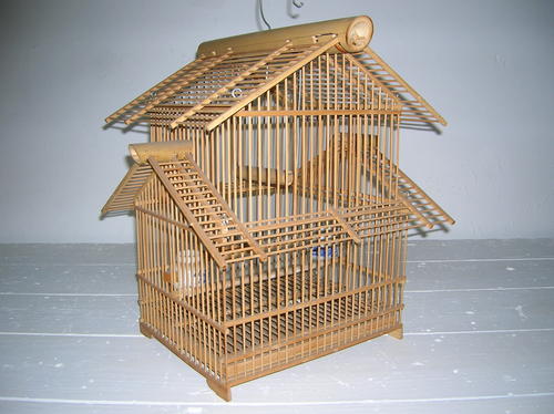 Bamboo Bird Cage4