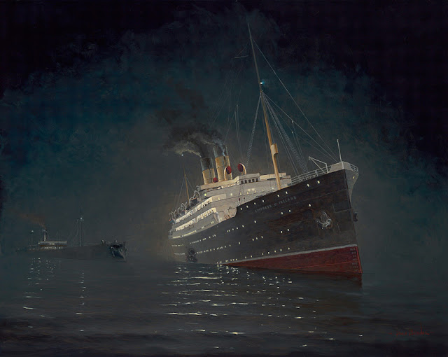 Ocean liner RMS Empress of Ireland